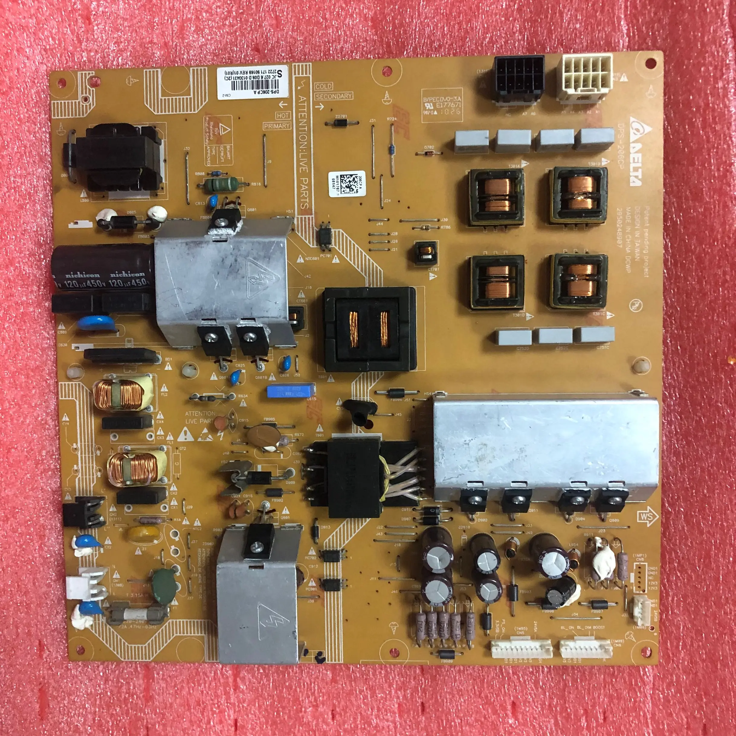 Teste Original 100 para Placa de Potência Embutida 93v Dps206cp 2950248907