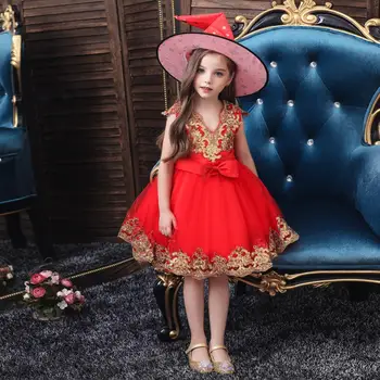 

Halloween Baby Girl Dresses kids Infant Toddler Girls Christmas Party Birthday Princess Dress Newborn Baptism 1st Gowns Clothes