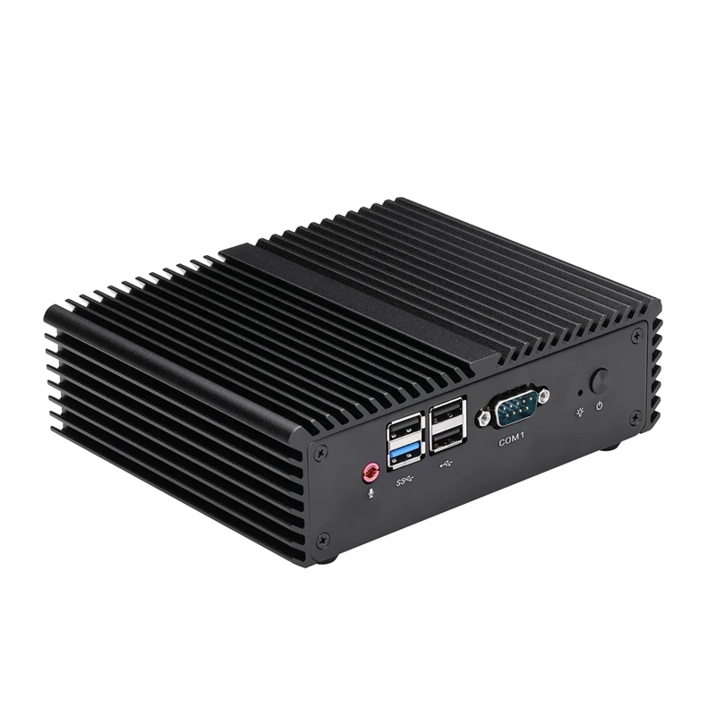 Мини-ПК Windows 10 4G DDR3L 4K HTPC Настольный компьютер для Intel J1900 четырехъядерный безвентиляторный HDMI VGA WiFi