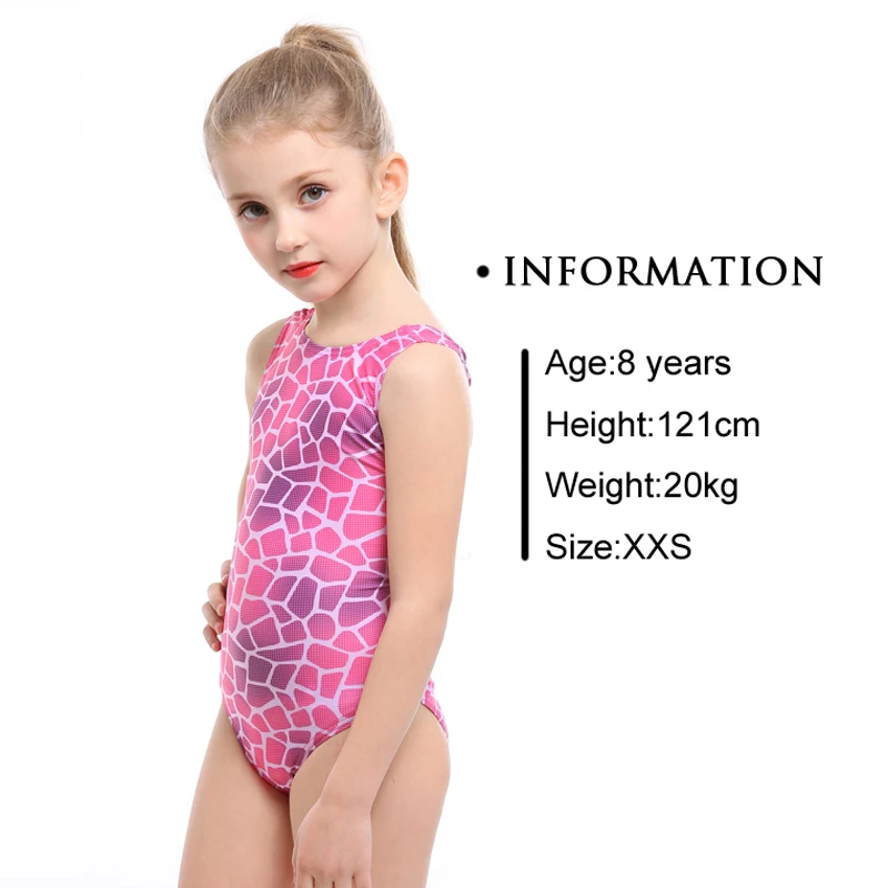 Riseado/спортивный цельный купальный костюм детская одежда для купания для девочек новые купальные костюмы для девочек-борцовок одежда для плавания с цифровым принтом От 8 до 12 лет