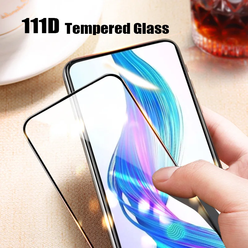 Закаленное стекло 111D для Realme XT X2 Pro X Q Защитная пленка экрана Защитное 5 5S 3 3i 2 |