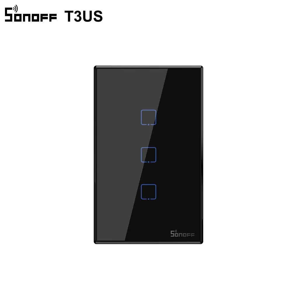 Itead SONOFF TX T2/ T3 стандарт США беспроводной Wifi светильник умный сенсорный экран