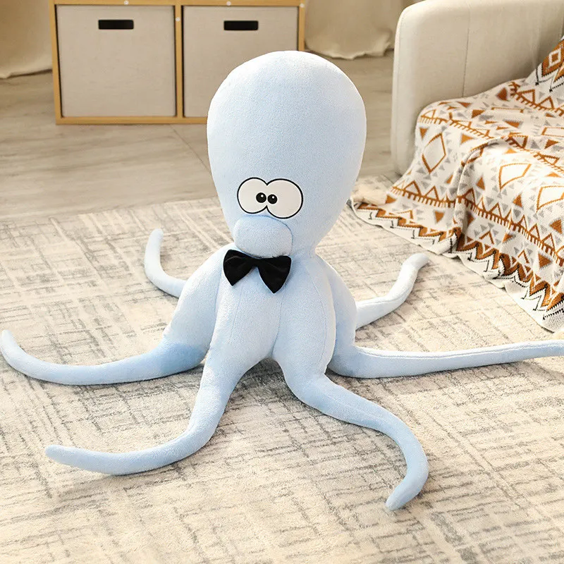 

Hot Sale 100/120CM Giant Simulation Octopus Doll Plush Stuffed Toy Soft Animal Home Accessories Cute Doll Children Gifts