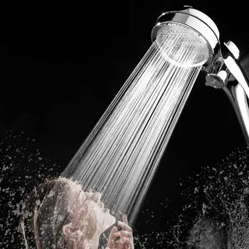 

Japanese Style Pressurized Shower Head With Switch Household Handheld Shower Head Bathroom Supplies#0222