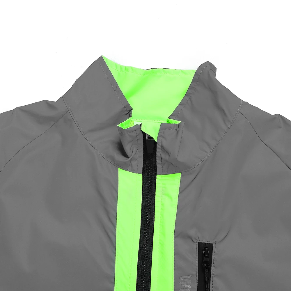 WOSAWE Full Reflective Cycling Jacket 