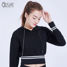 Осень, стиль, свободные повседневные спортивные топы с капюшоном, блузка, женский костюм для занятий спортом на открытом воздухе, бега, фитнеса, длинный рукав