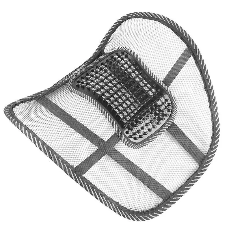 1 шт. Сетчатое кресло рельеф поясничная поддержка боли в спине Автомобильная подушка офисное кресло черная поясничная Подушка Авто Подушка сиденья Поддержка s