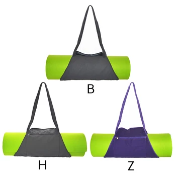 

Yoga Single Shoulder Bag, Canvas Messenger Bags Mat Storage Sling Carrier For Fitness Dance