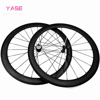 

road wheelset 45x23mm Powerway R51 bicycle wheelset 700c clincher carbon road wheels bike wheel llantas bicicleta