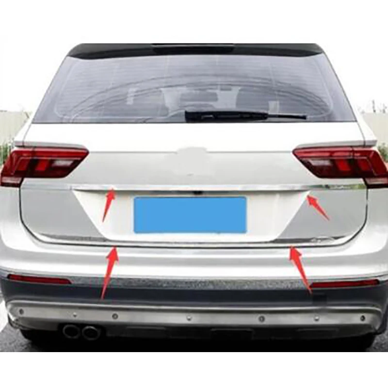 19 для Volkswagen tiguan L специальное украшение багажника модифицированные декоративные полосы багажника