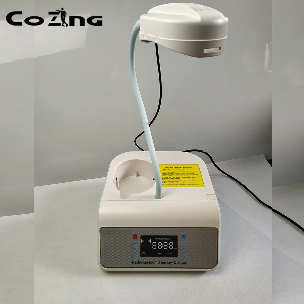  Portable Light PDT LED Therapy 2 Color Led Face Mask Light Phototherapy Lamp Machine for Skin Rejuv - 4000183633996