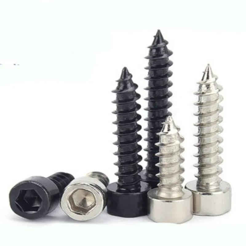 Best Price Effortless Shopping Black Socket Allen Self Tapping Screws Grade 8 Cap Head Wood