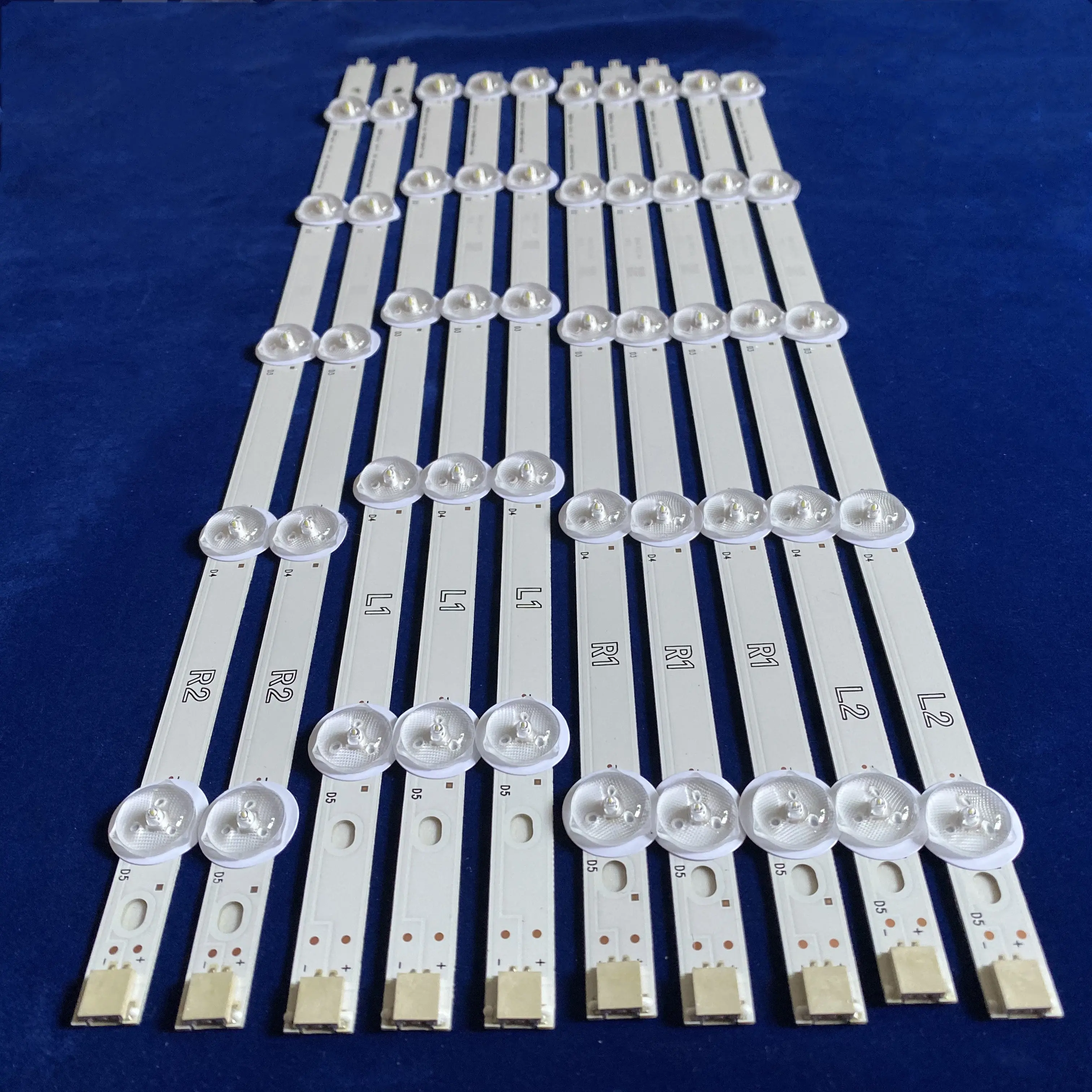 New Kit 10 PCS R1 L1 R2 L2 LED strip perfect Replacement for LC420DUE ...