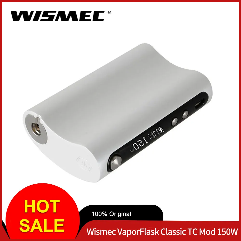 Оригинальная электронная сигарета Wismec VaporFlask классический TC Mod 150 Вт режим TC/VW вейп