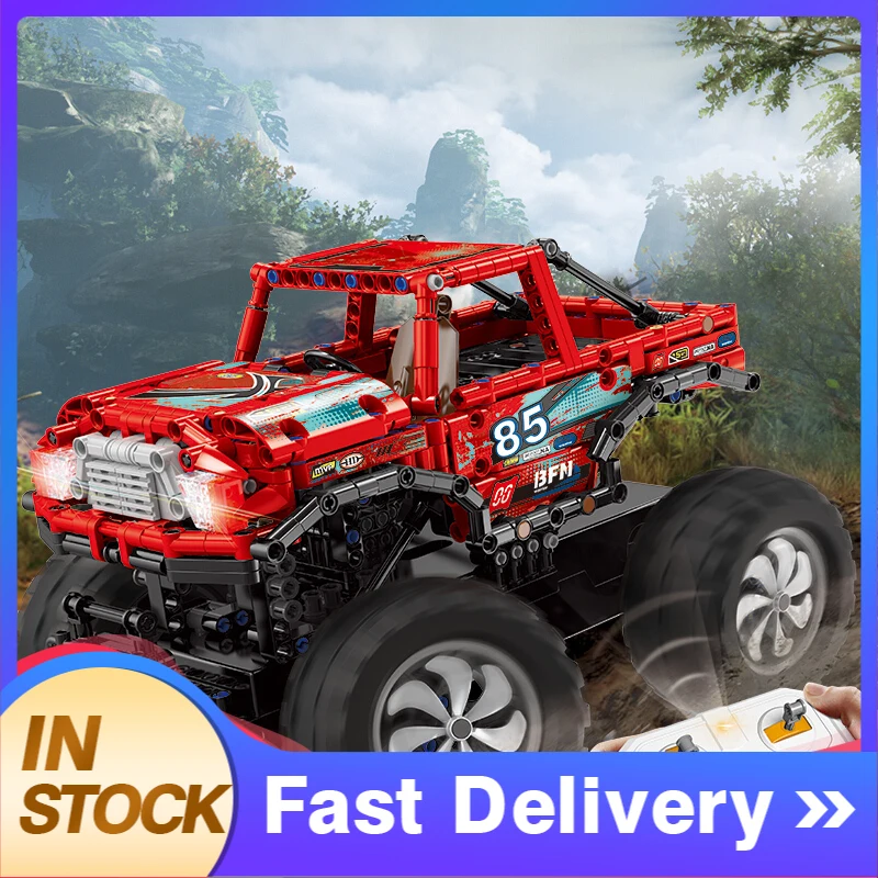 

XingBao Official 22002 Technic Series Technical Building Blocks RC Car Off Road Vehicle Model Sets 739pcs Bricks Toys For Gift