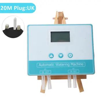

Safe Automatic Timer Indoor Outdoor ABS Home Garden LCD Display Double Water Pump DC 5V Intelligent Potted Plant Watering Device