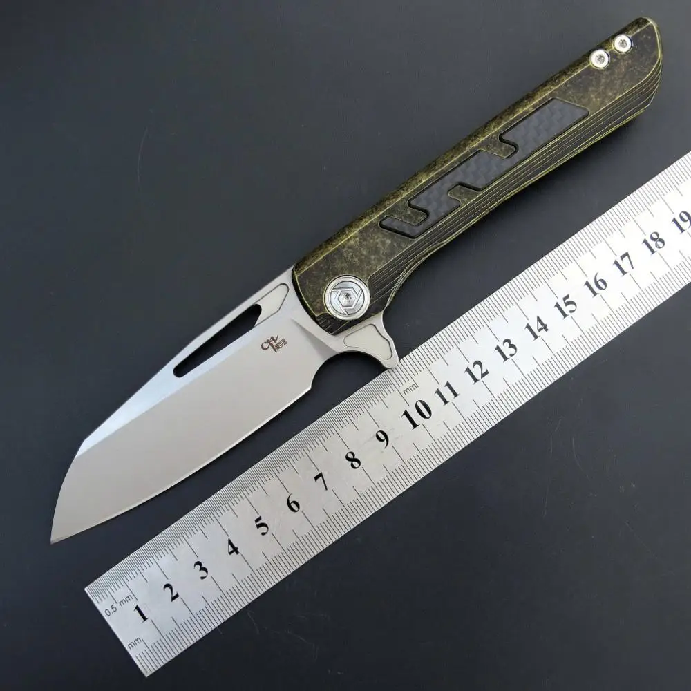 

Eafengrow CH2007 Butcher 2 Knife CH S35VN Blade ceramic ball bearing washer TC4 Titanium Handle Outdoor Hunting Pocket Knives