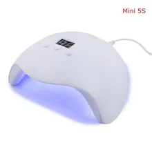 Новое поступление УФ светодиодная лампа для сушки ногтей для маникюра 12 светодиодов УФ лампа для всех типов гель-отверждения ногтей 30 s/60 s/99 s таймер USB кабель