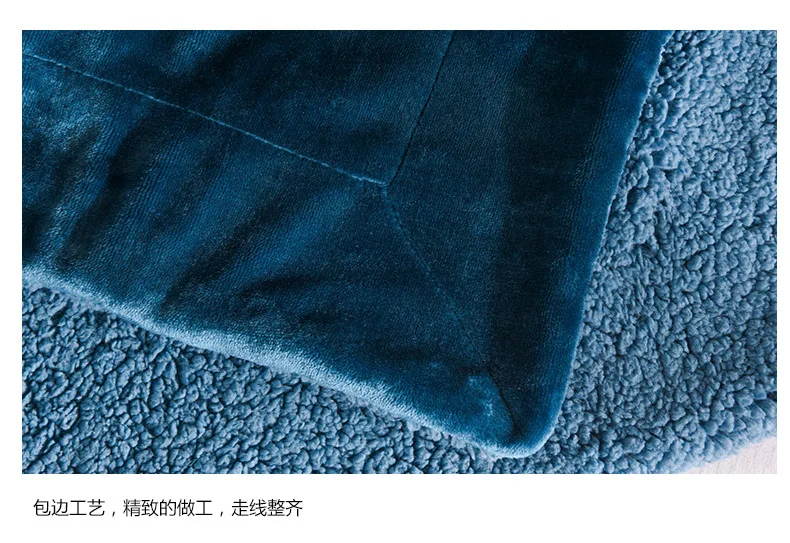 Коралловое флисовое покрывало для кровати дивана зимнее теплое супермягкое