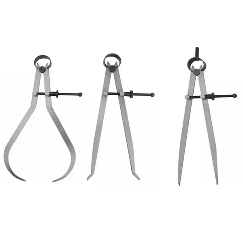 

Spring Inside Outside Divider Caliper Set Measures 8 inch Machinist Tools 3-pack B95A