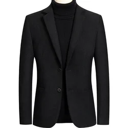 Casual Men Coats 2021 Suit Blazers For New Solid Fashion Wedding Autumn Slim Fit Brand Bridegroom's Costume Prom Party Homme