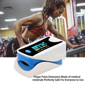 

Portable Pulse Oximeter Finger Pulse Oxymeter Digital Oxygen Meter Clip Type Spo2 Pr Sensor Fingertip Oled Oximeters Tonometer