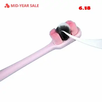 

3d Colorful Toothbrush adults Dentist Recommendation Soft Protect Gums Superfine Feather Toothbrush Suitable For Pregnant Women