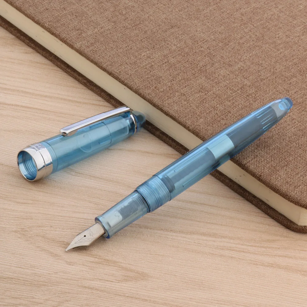 JINHAO #992 Blue Opaque Lightweight Fountain Pen EF Nib CT UK SOLD! 