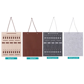 

Sunglasses Storage Bag Wall Hanging Pocket Screen Household Organization Thick High-quality Soft and Odorless