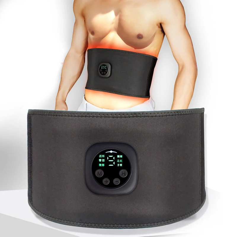 EMS Electric Abdominal Body Slimming Belt Waist Band Smart Abdomen