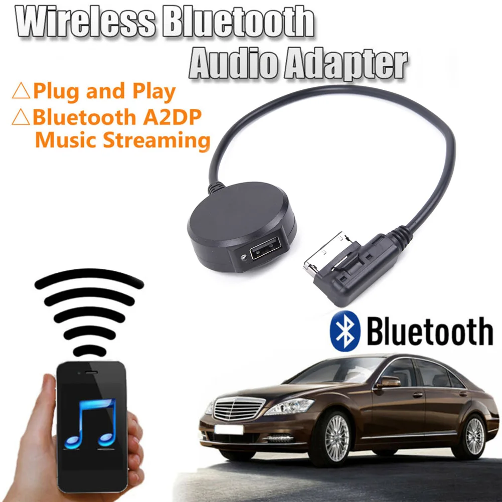 Беспроводные музыкальные адаптеры Bluetooth AUX кабель Замена для Mercedes Benz MMI