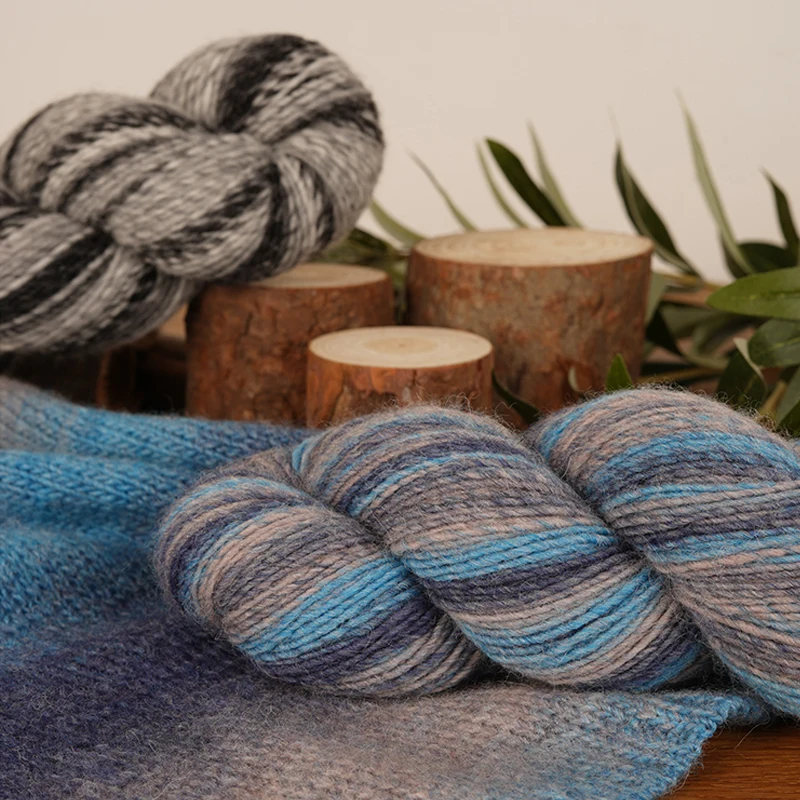 2 Pieces * 50g Wool Yarn For Knitting 50% Wool 25% Alpaca 2 Mm Hand  Knitting Yarn Baby Crochet Threads Knit Sweater Soft Zl35 - Yarn -  AliExpress
