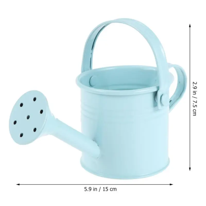 New Candy Color Mini Sprinkler 1pc Home Garden Indoor Vintage Flower Metal Planting Pot Watering Iron Pott Cheap garden tools watering pot flower watering pot