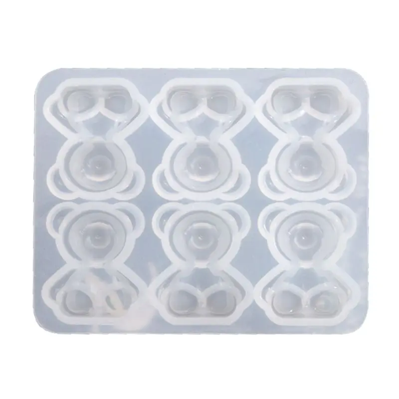 DIY Cute Gummy Molds Silicone Bear Orange Candy Chocolate Coke Drink Bottle Expory Resin Casting Pendant Mold Art Craft | Украшения и