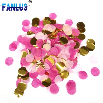 

10g/bag Stuffed Confetti Pink Decoration First Birthday Confetti for Ball Baby Birthday Decorations Baby Shower Favors Supplies