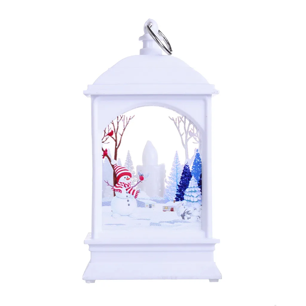 Рождественские украшения, светильник, украшение для дома, подвесной светильник, украшения для рождественской елки, Ночной светильник, Luminaria - Испускаемый цвет: B
