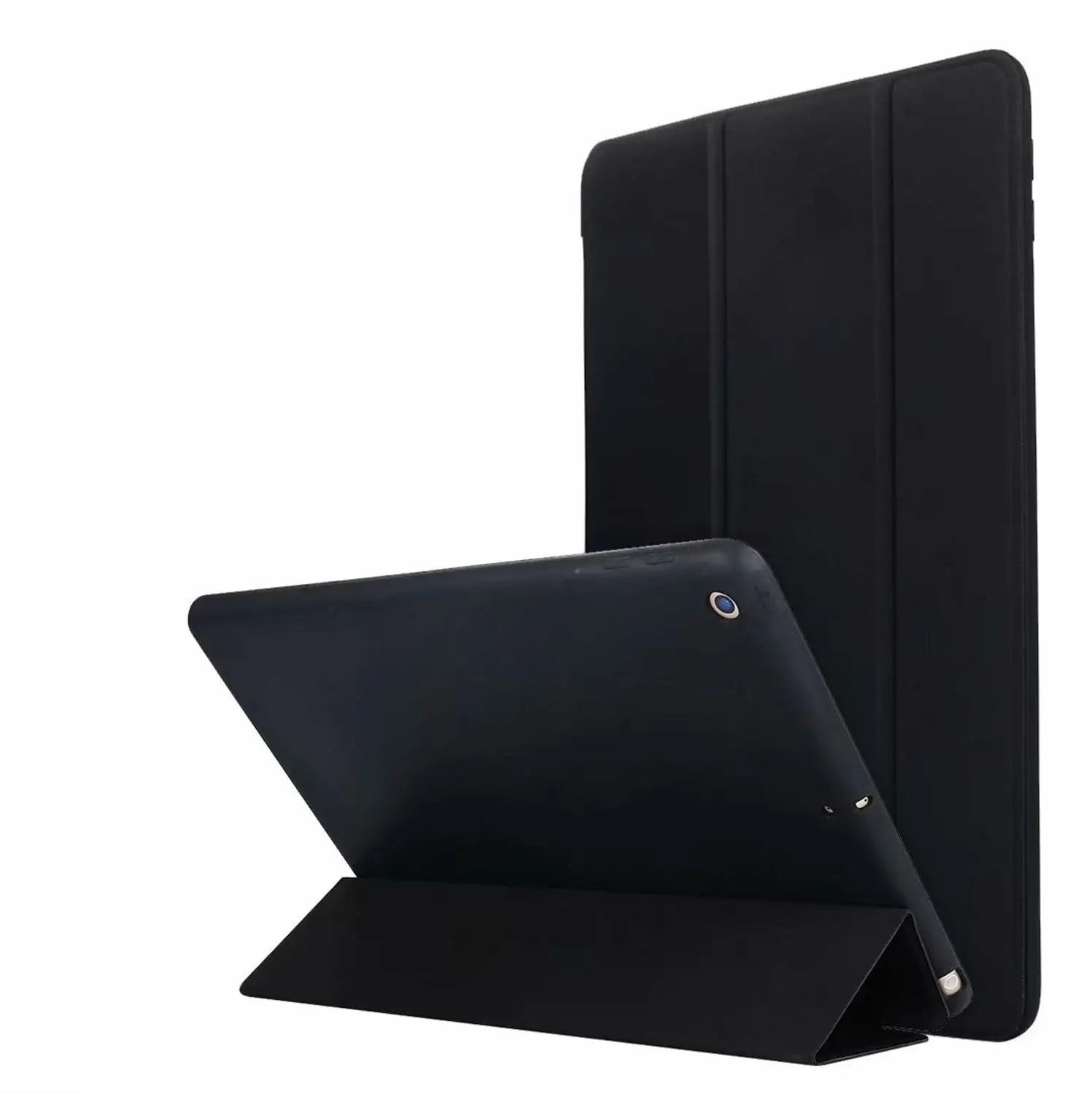 Simple black Чехол для планшета для ipad 10,2 folio cover чехол для Apple ipad 7 7th 10," A2200 A2198 A2232 Мягкий ТПУ умный защитный чехол - Цвет: Simple black