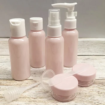 

9PCS Creative Travel Portable Bottle Set for travel home accessories bathroom soap dispenser hand sanitize shower gel shampoo