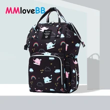 MMloveBB модный рюкзак для мамы, сумка для подгузников для ребенка, сумка для мам, сумка для пеленания, сумка-Органайзер для путешествий