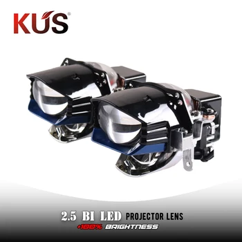 

2.5 inches Bi LED Laser Projector Lens Headlight 12V 30000k 6000K 100W Auto LED Projector Headlight Car Headlight Retrofit