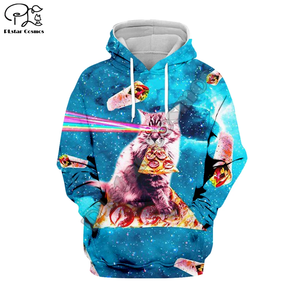 

PLstar Cosmos Animal Cat Art Cartoon Harajuku Tracksuit 3D Print Hoodie/Sweatshirt/Jacket/shirts Men Women hiphop casual style-2