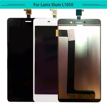 

Tested wholesale 3PCS For Lanix llium L1050 full LCD Display Assembly Complete Digitizer with touch Screen free shipping