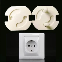 ЕС розетка электрическая розетка для детей защита от детей Защита 10 шт. анти-Электрический шок заглушки протектор Вращающаяся крышка