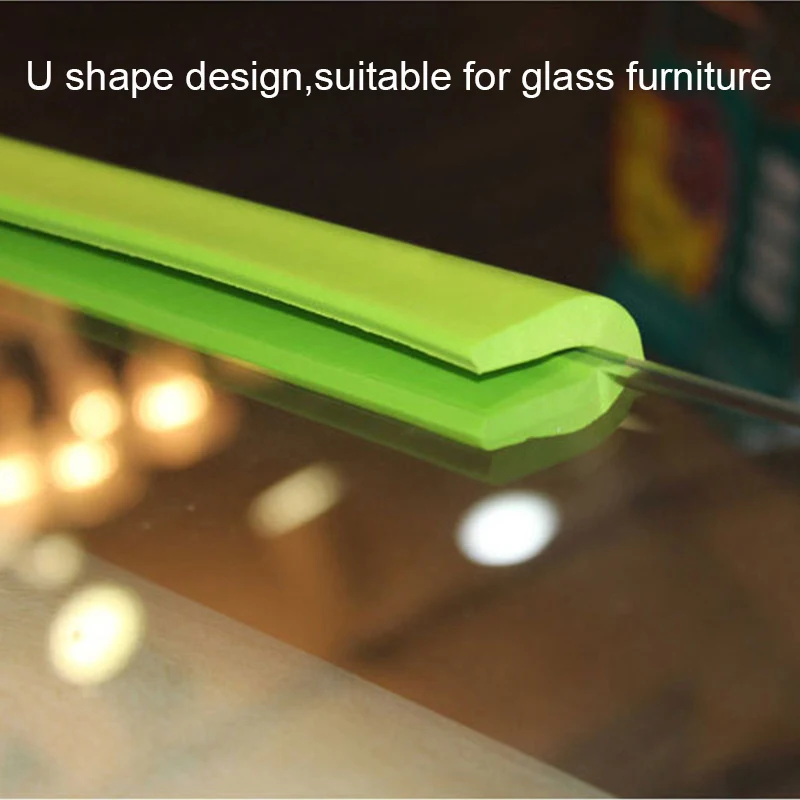2M Child Protection Equipment Baby Safety For Children Furniture Angle Edge Corner Protector U Shape Design Glass Table Tapes table corner protector