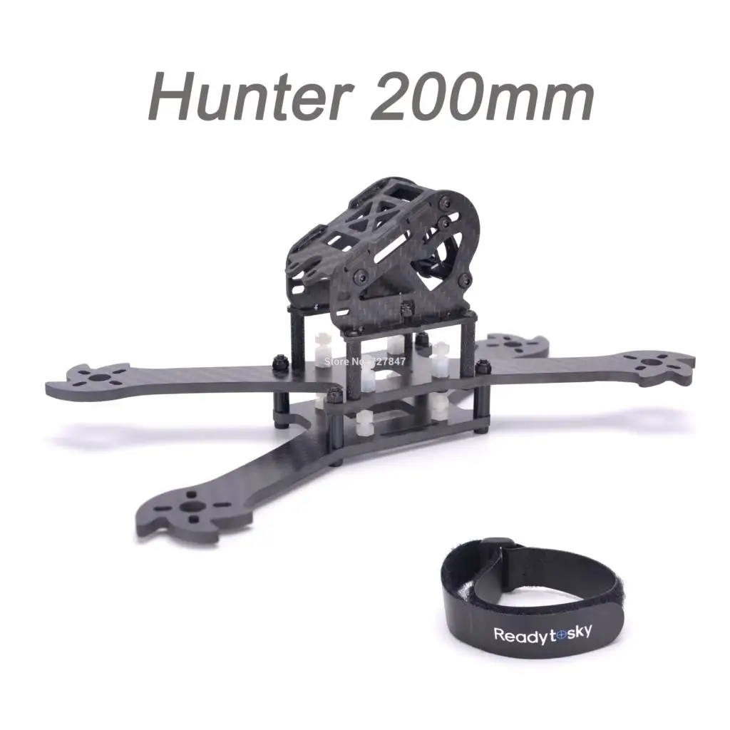 

Hunter 200 200mm full Carbon Fiber with 4mm arm DIY frame for FPV Racing Quadcopter Martian II