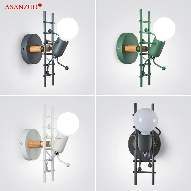 Modern simple creative wall lamp corridor decoration bedside personality LED sofa background light | Лампы и освещение