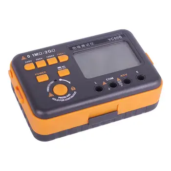 

VC60B Resistance Tester MegOhmmeter Meter Test Digital Megger Insulation 750V