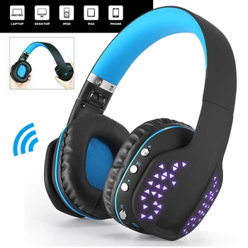 

Wireless Gaming Headset LED Headphone Suitable for Nintendo Switch PS4 Xbox One X High Quality Earphones Headphones