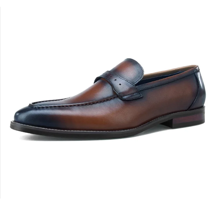 Wincheer/ ; высококачественные слипоны ручной работы; Мужские модельные туфли; кожаные мужские лоферы на заказ; повседневная обувь