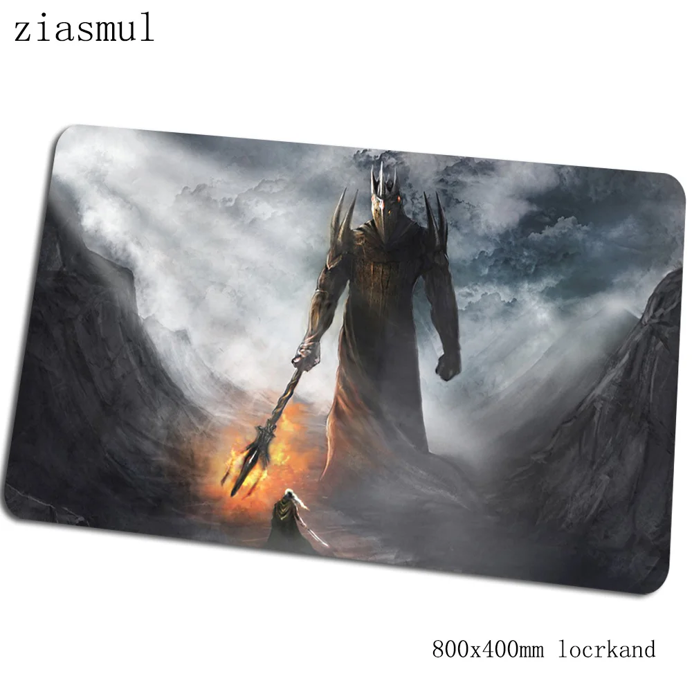 Властелин колец коврик для мыши 80x40 см игровой коврик для мышки офисный ноутбук с алюминиевым корпусом стол коврик аниме padmouse игры pc gamer коврики - Цвет: Size 800x400x2mm